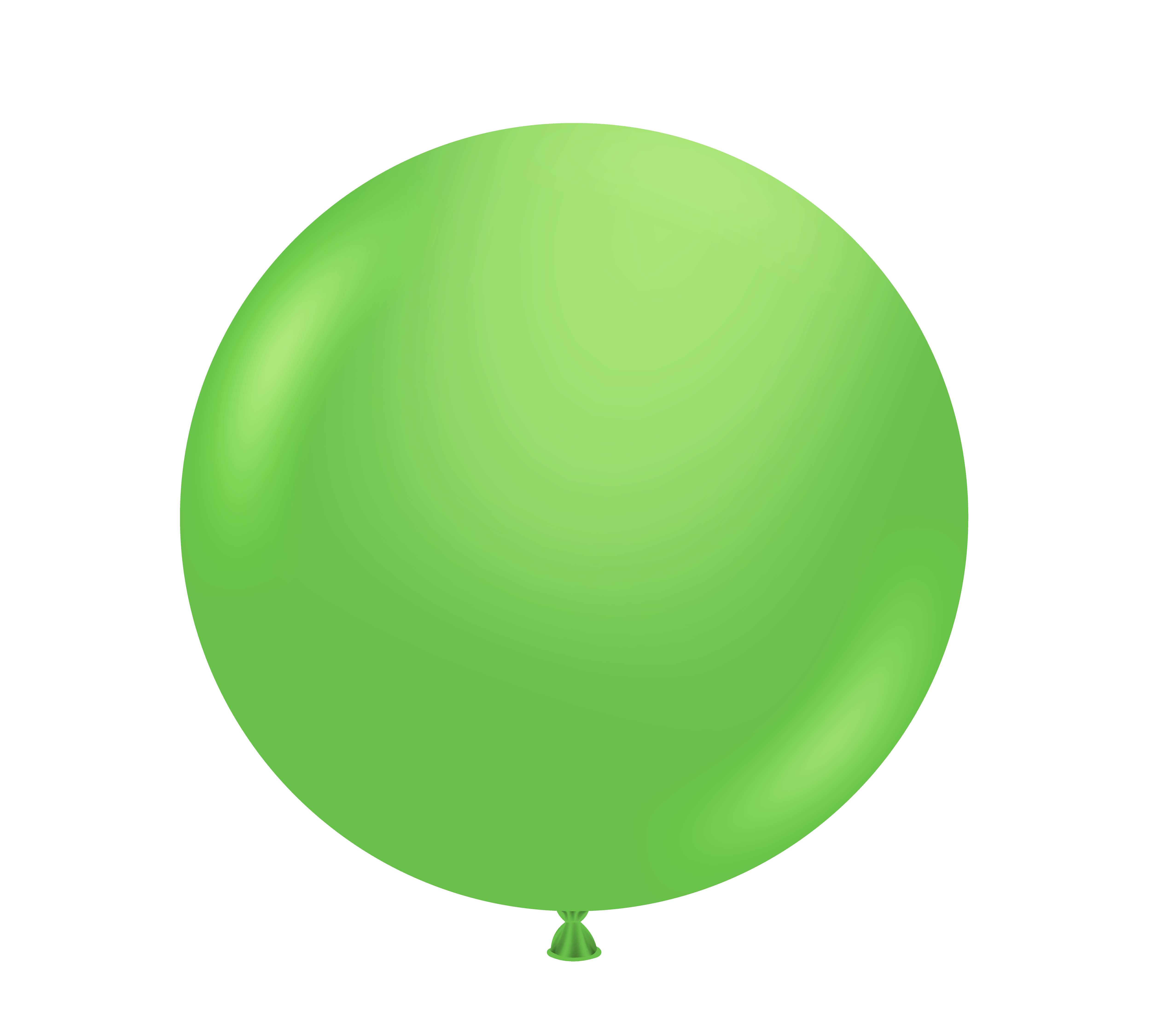 36" Latex Balloon #64 Tuf-Tex® Lime Green: Single Count